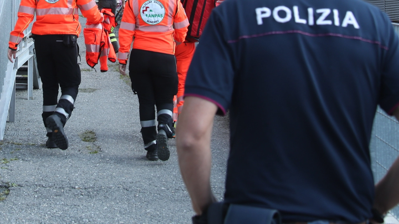 Sul posto ambulanza e polizia (foto di archivio)