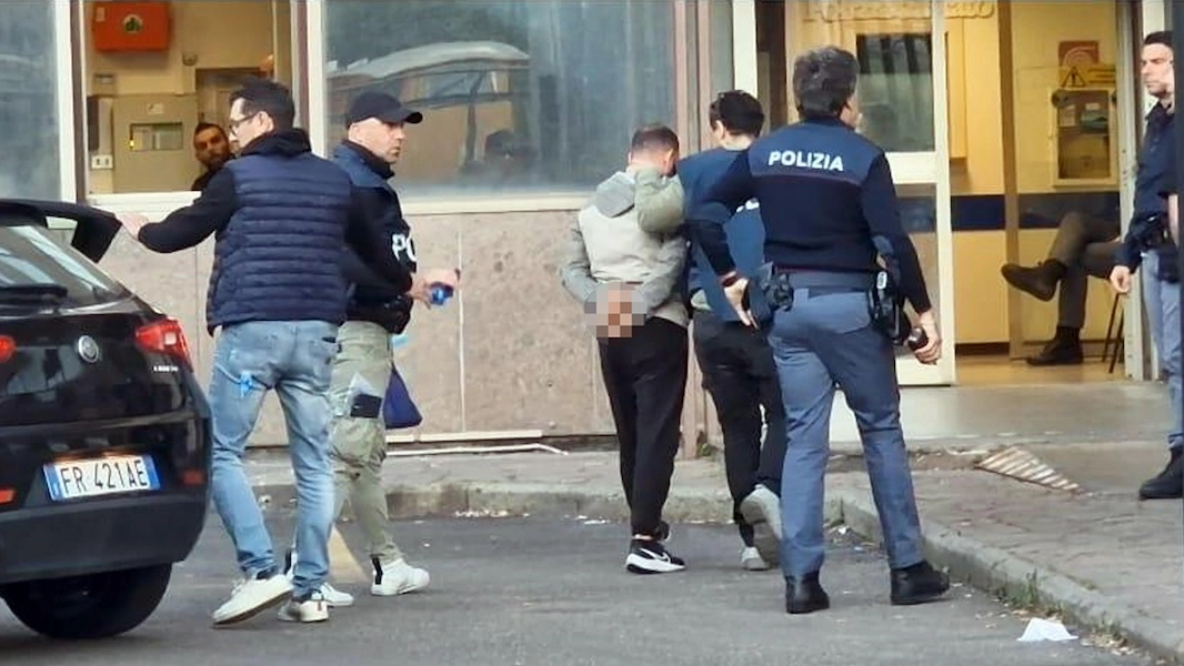 L’arresto del presunto boss nell’operazione condotta da polizia e guardia di finanza