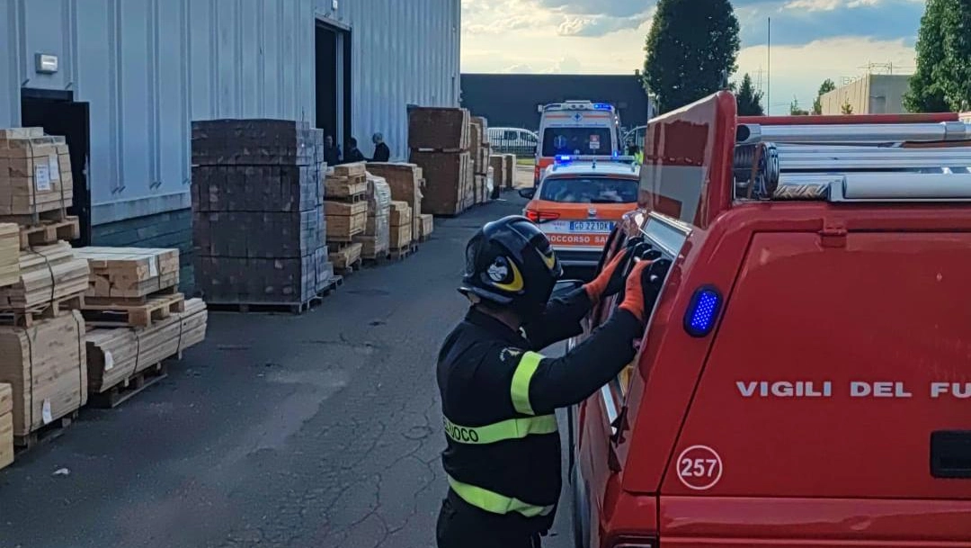 La Vodipack Italia di via Isonzo, a Turate