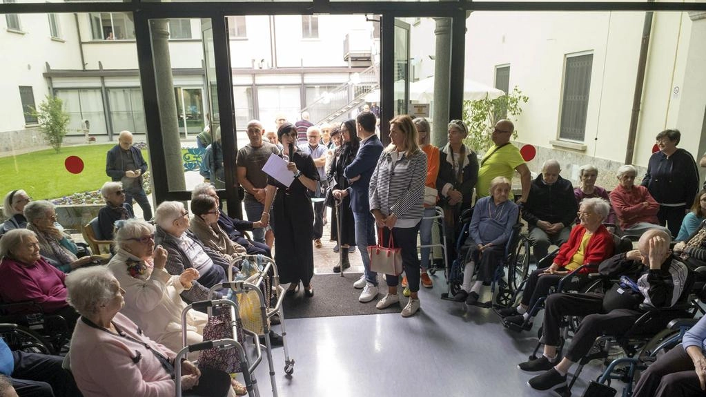 La Fondazione Marchesi gestisce la struttura, oggi Rsa per 70 ospiti, centro diurno e centro poliambulatoriale (foto Enzo Motta)