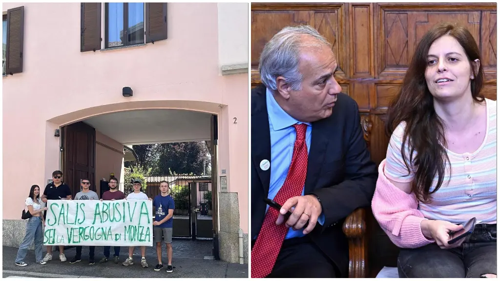 Striscione contro Ilaria Salis: il padre Roberto querela sei giovani leghisti