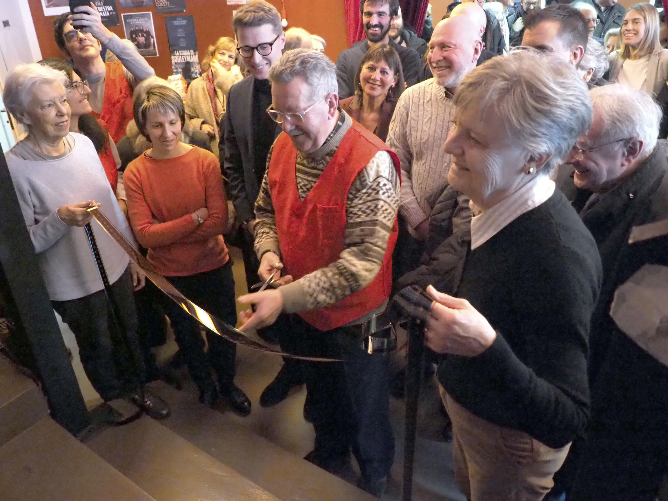 Como, inaugurata la balconata del Cinema Astra