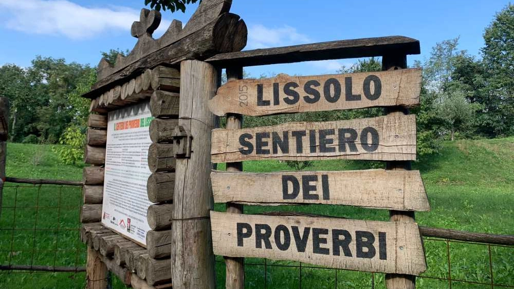 Il sentiero dei proverbi a Lissolo