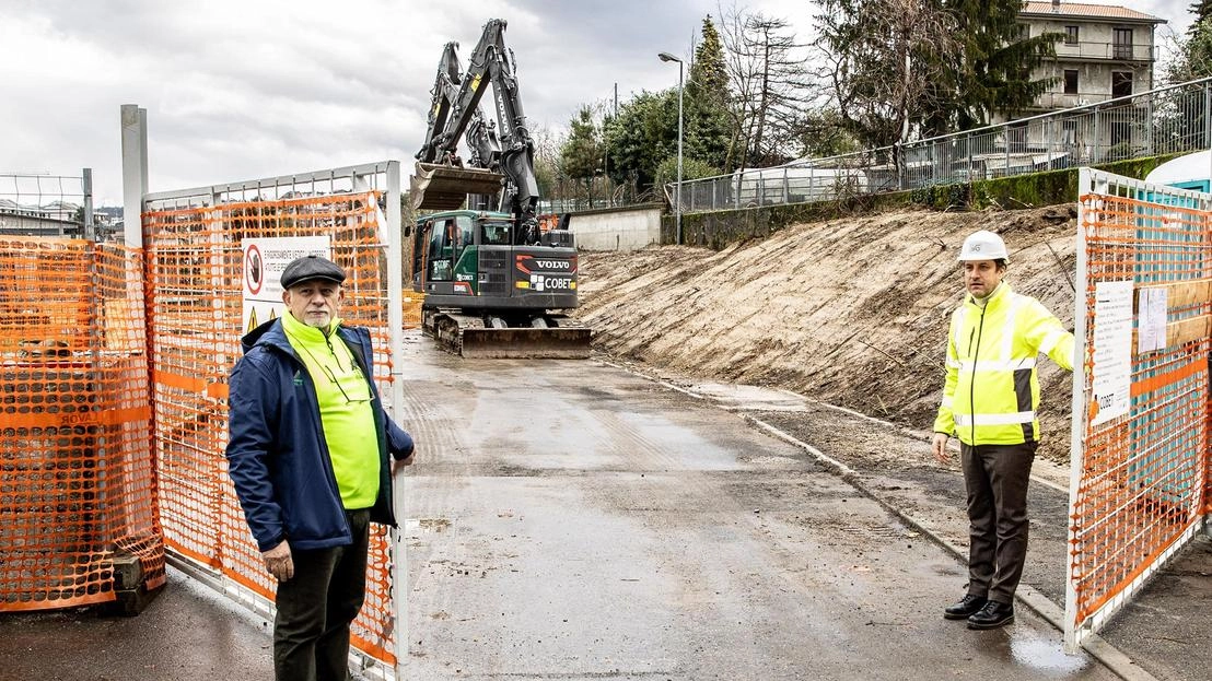 Il cantiere in corso Europa. Oltre all’avvio dei lavori è arrivata la buona notizia La realizzazione del nuovo impianto ha trovato la copertura finanziaria completa