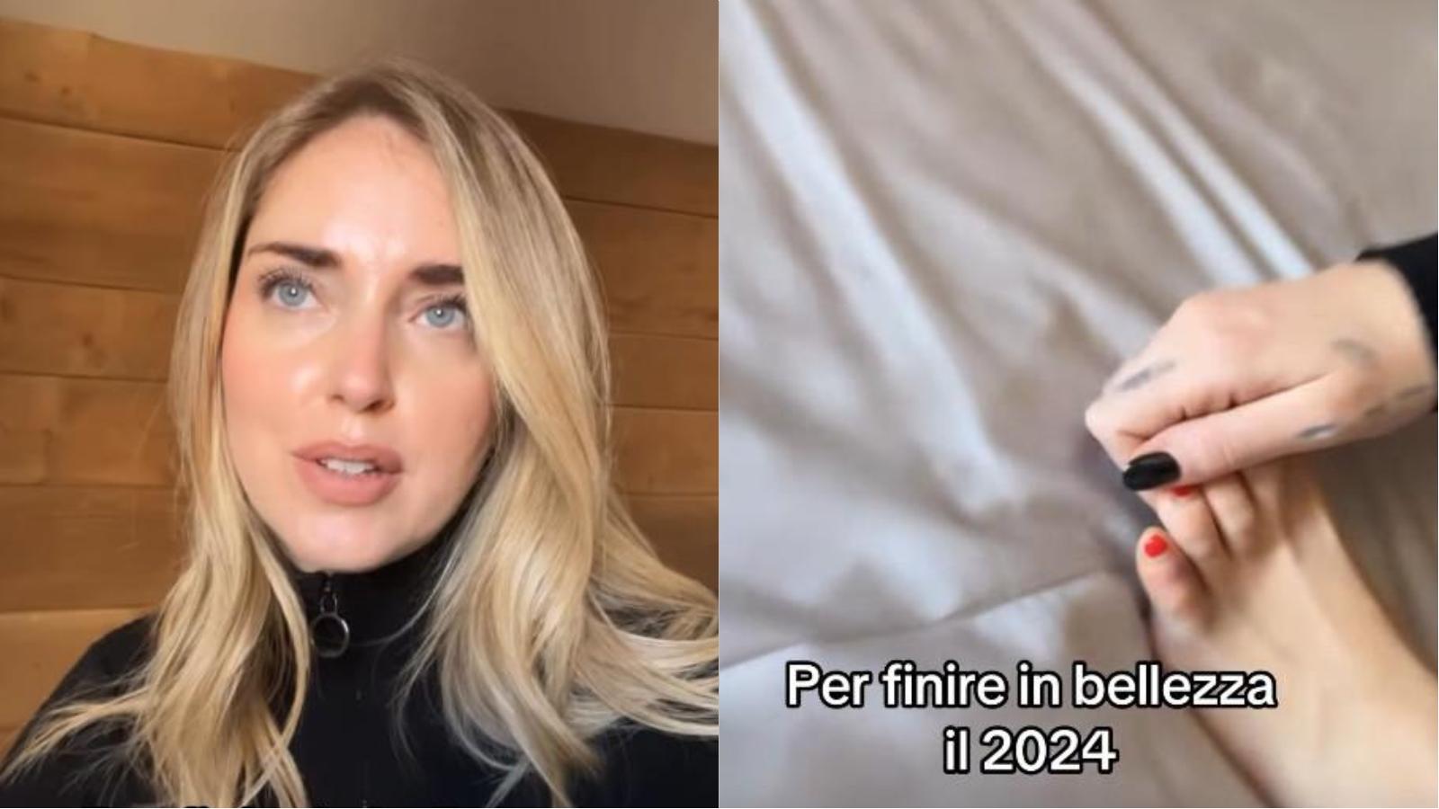 Chiara Ferragni e l'infortunio in montagna: “Per chiudere in bellezza il  2024”