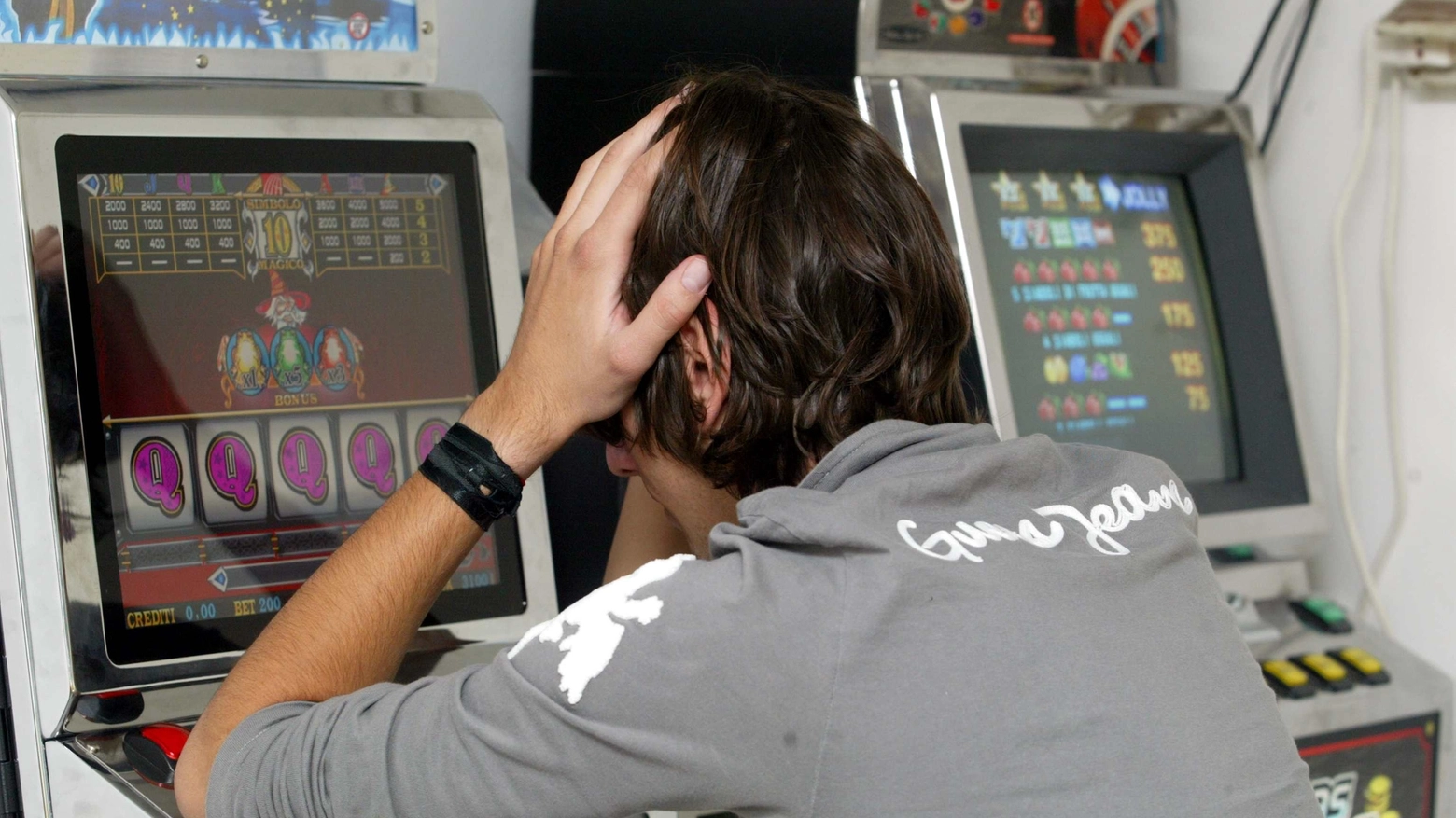Una slot machine (Foto archivio)