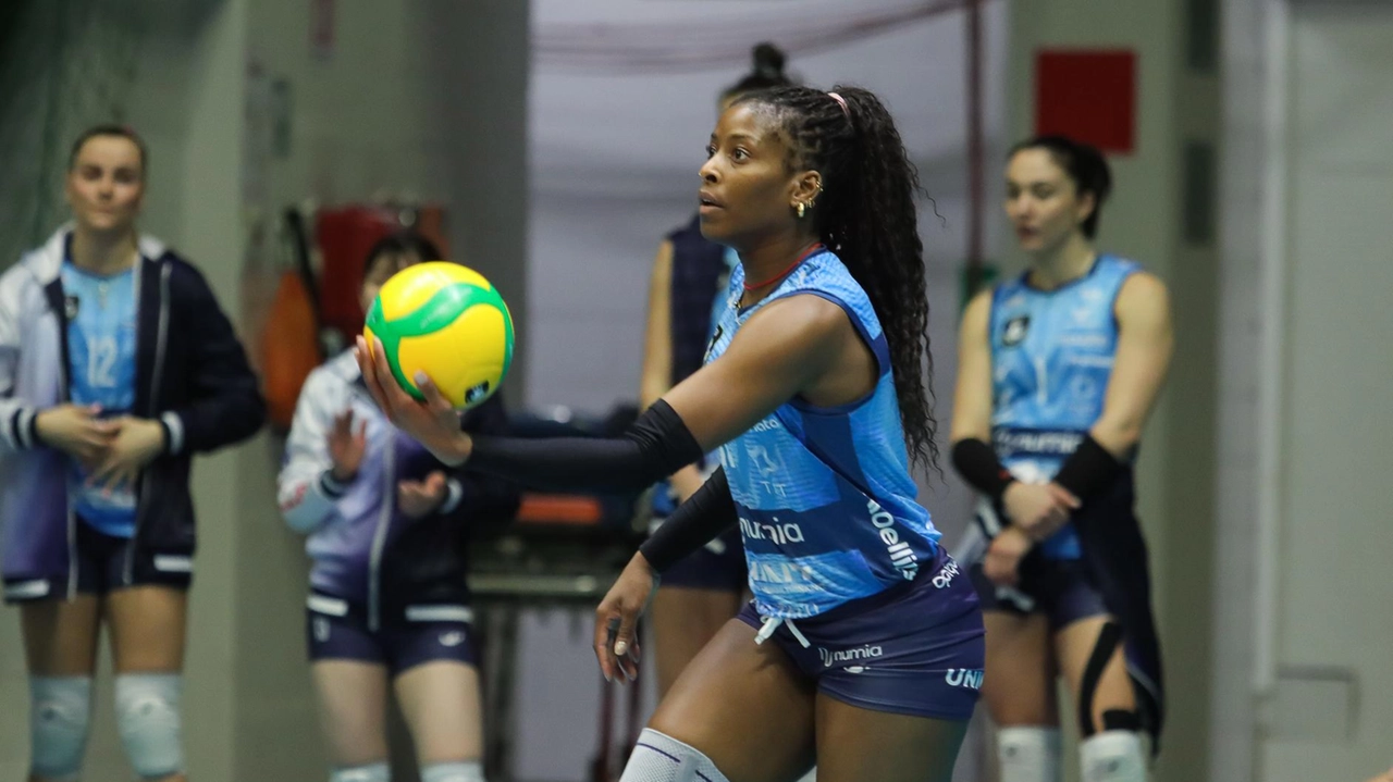 Miriam Sylla, schiacciatrice della Numia Vero Volley Milano e della nazionale italiana femminile