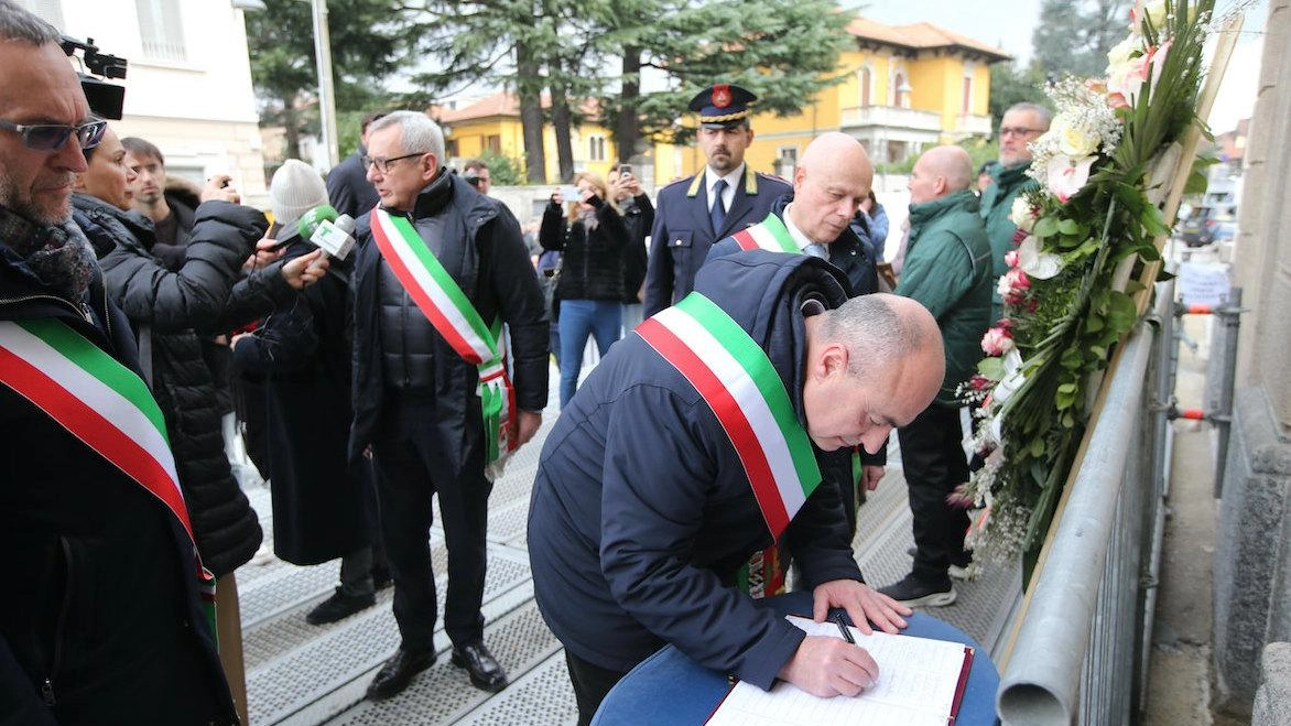 La partecipazione al lutto dei sindaci di Biassono Arcore Villasanta Macherio e Noceto