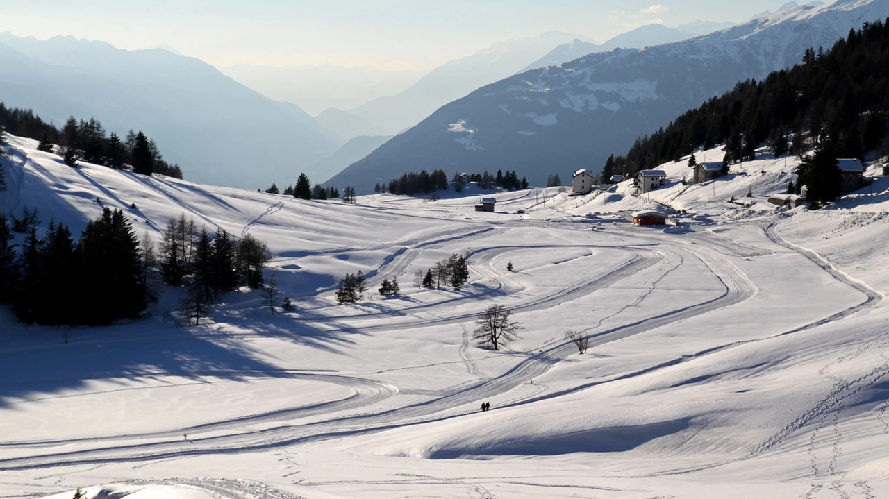 L’anello innevato di Trivigno