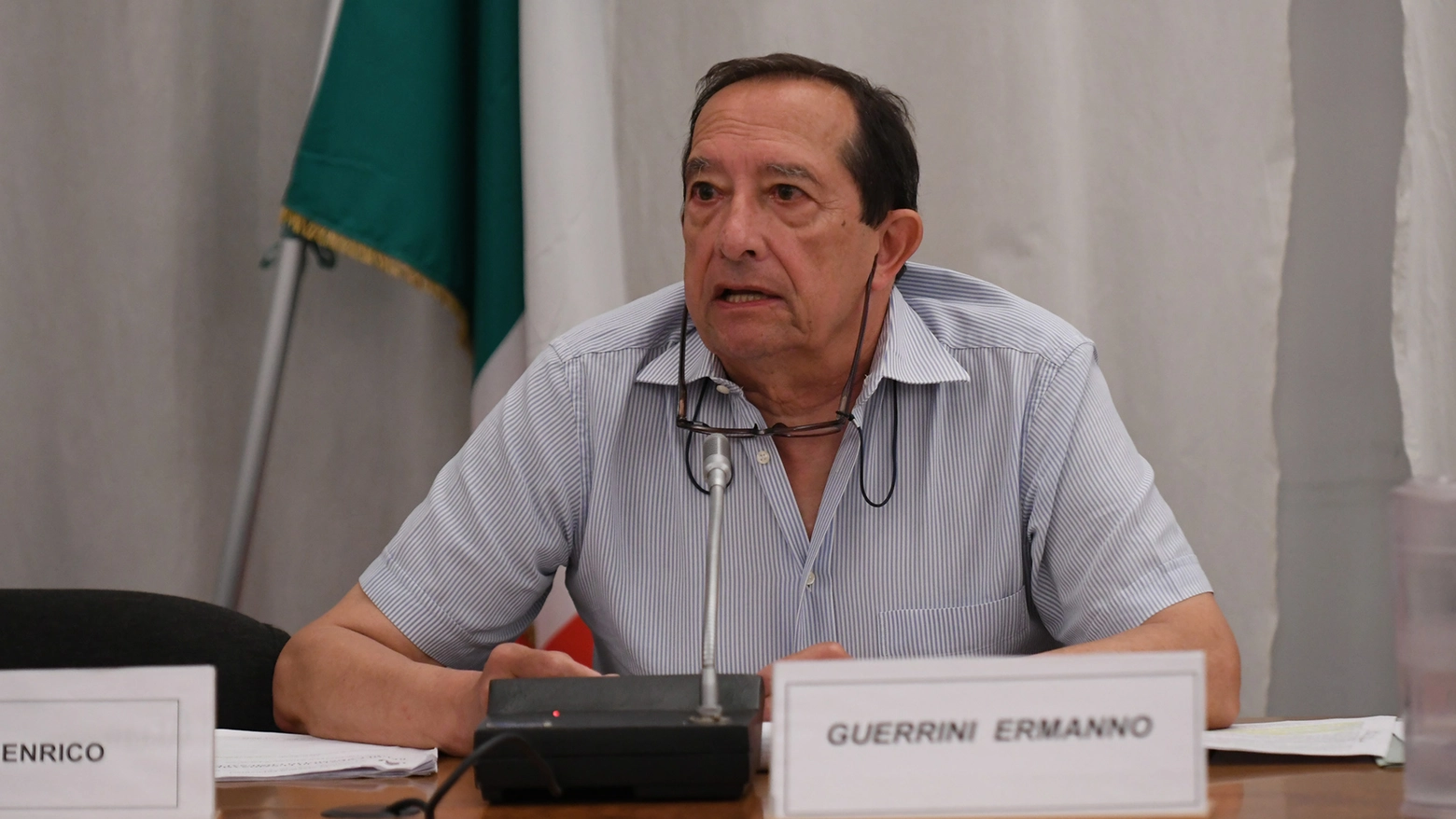 L'assessore Ermanno Guerrini
