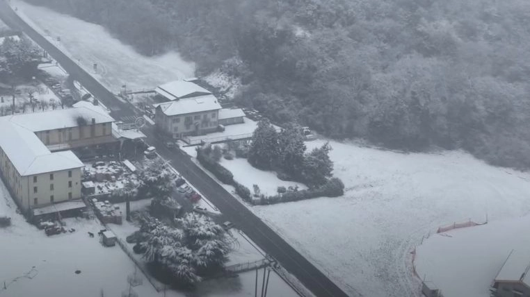 Neve in Valsassina  (Frame video LocalTeam)