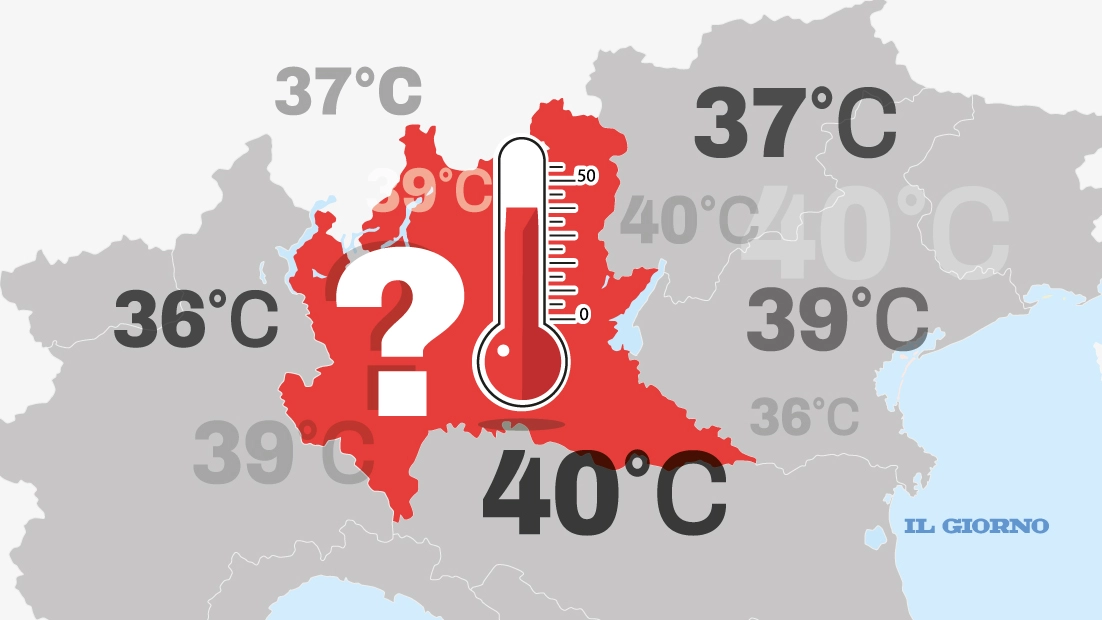 Quanto durerà l''ondata di calore in Lombardia?