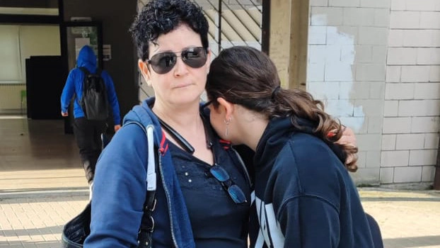 Mamma Marcella con la figlia