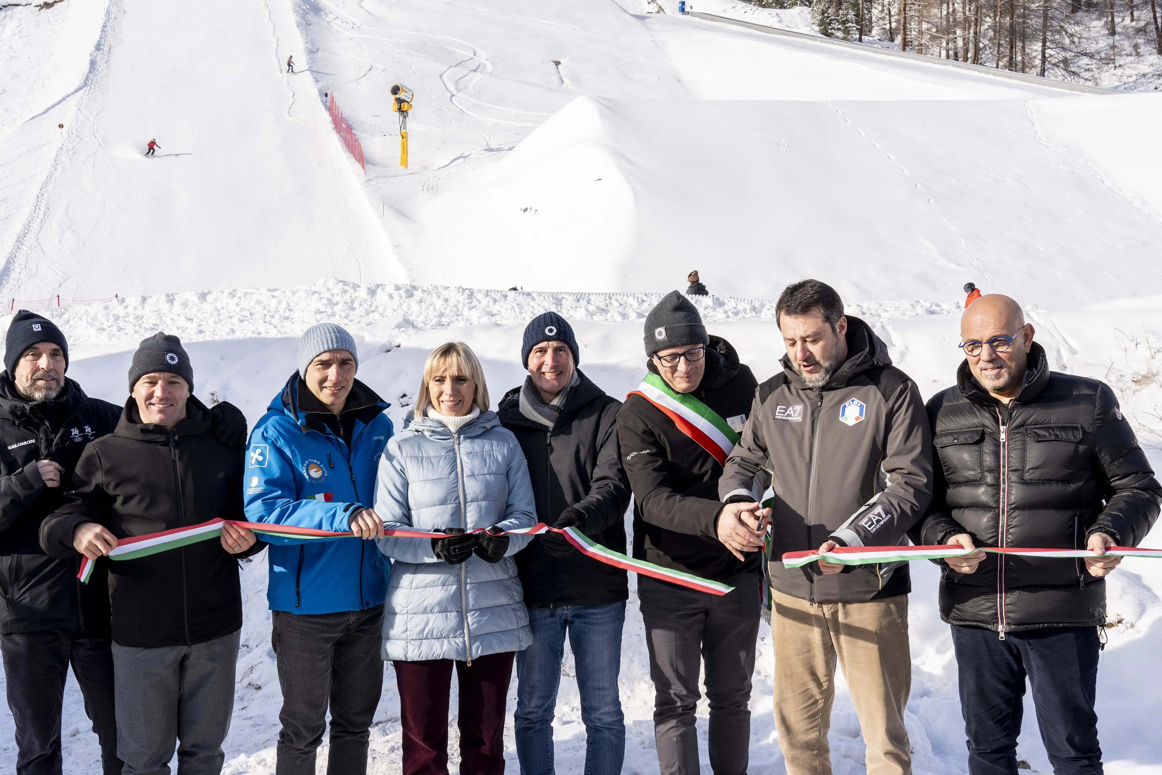 Livigno, pronta la prima pista delle Olimpiadi: la “Aerials e Moguls” è costata quasi 5 milioni di euro