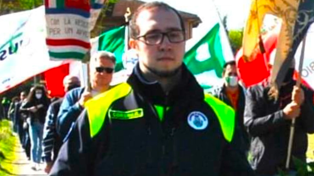 Riccardo Corsini, il compianto volontario della protezione civile di Brembio cui sarà dedicata la fiaccolata