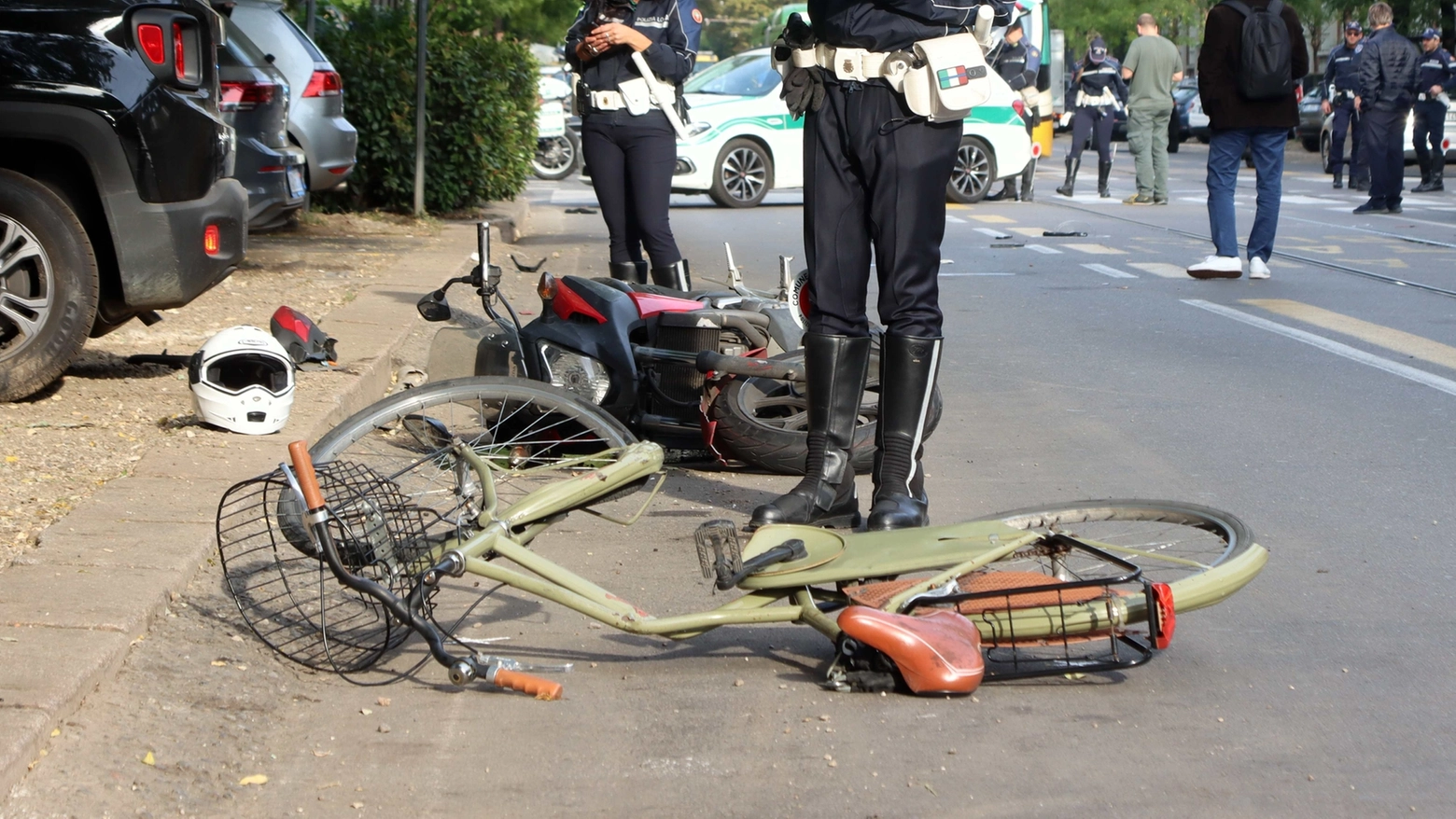 Un incidente a Milano