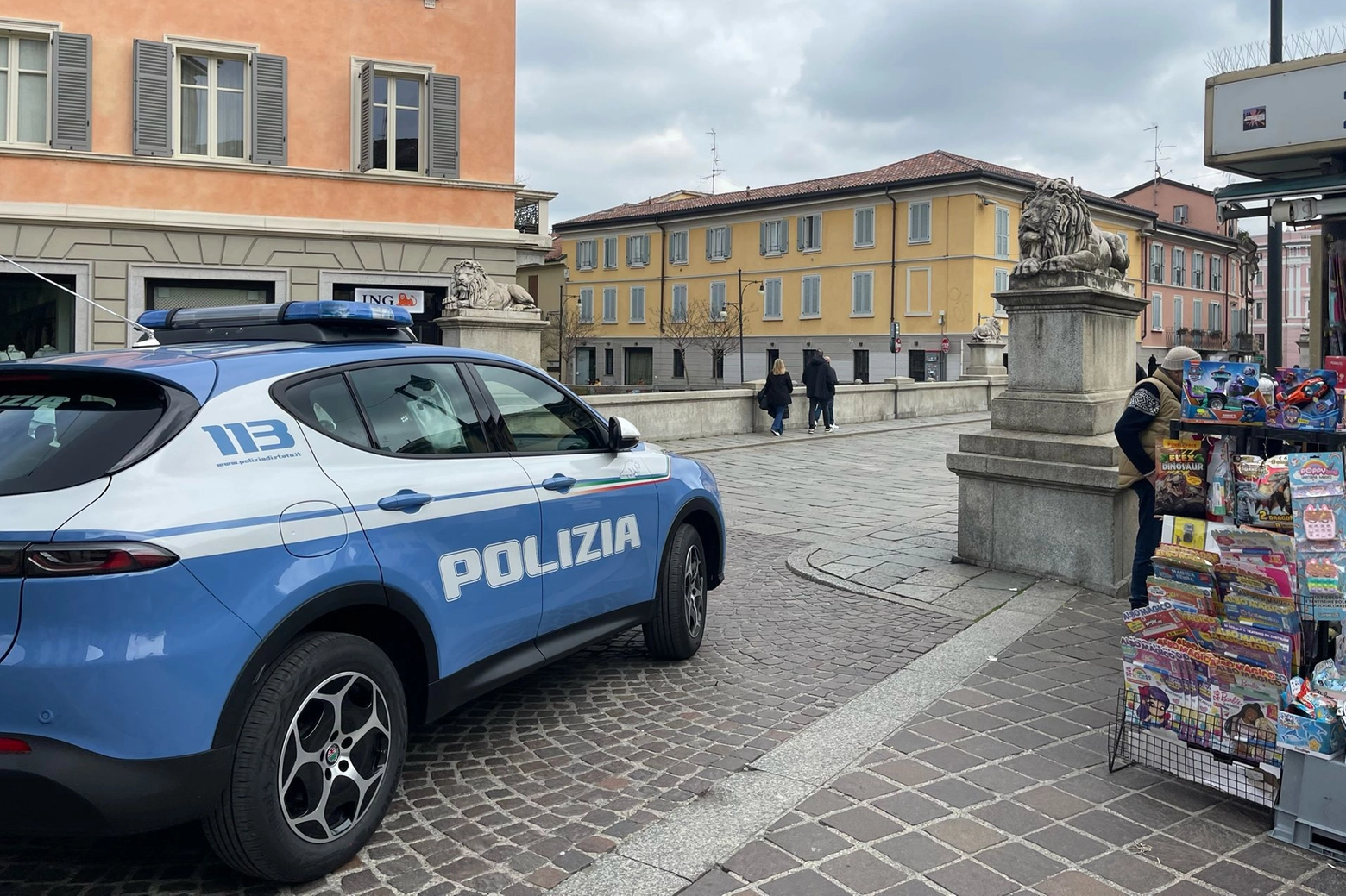 Polizia a Monza (Archivio)