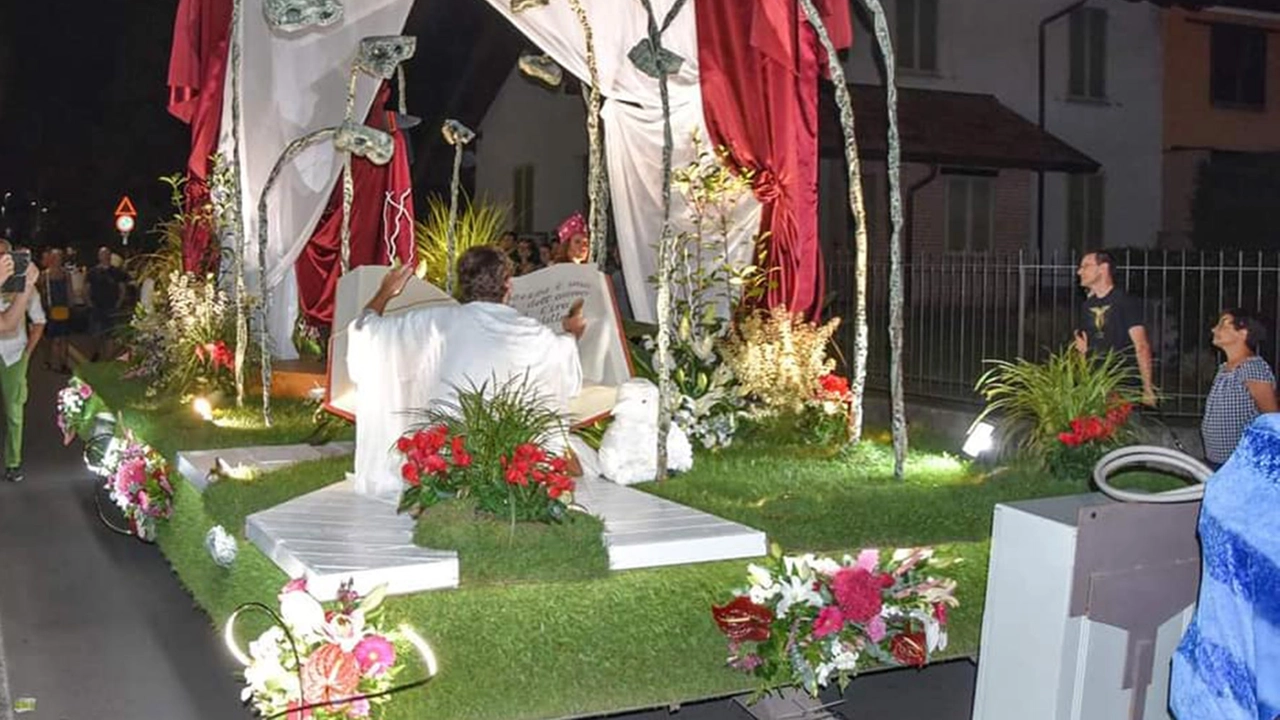 Sono otto le zone che si sfidano alla Sagra di Santa Giustina a Bellusco con il carro più bello