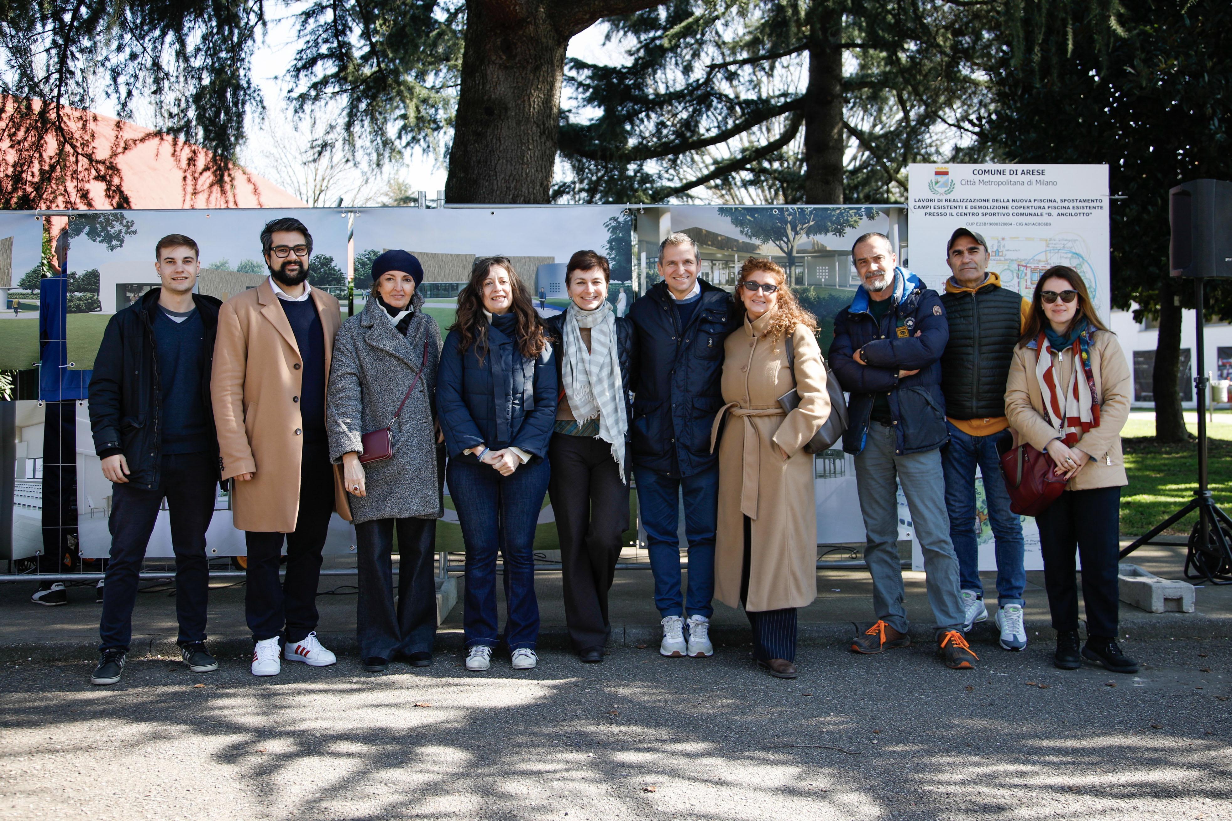 Arese, al via il cantiere per la piscina e i campi da tennis: “Benessere per la comunità”