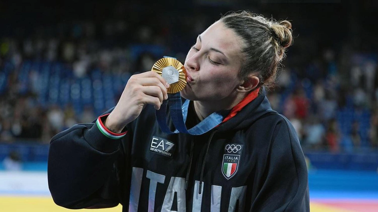 Alice Bellandi, 25 anni, è campionessa olimpica in carica di judo nella categoria 78 kg