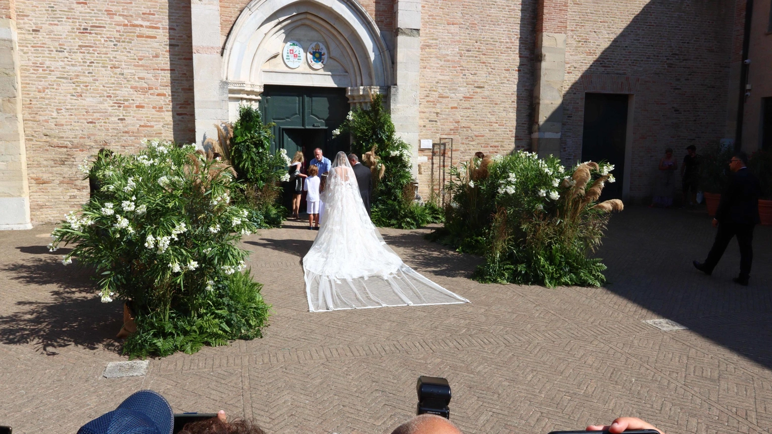 Matrimonio di Pecco Bagnaia con Domizia Castagnini a Pesaro