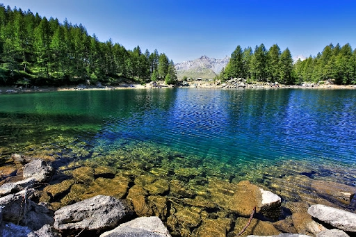 Lago Azzurro Alpe Motta