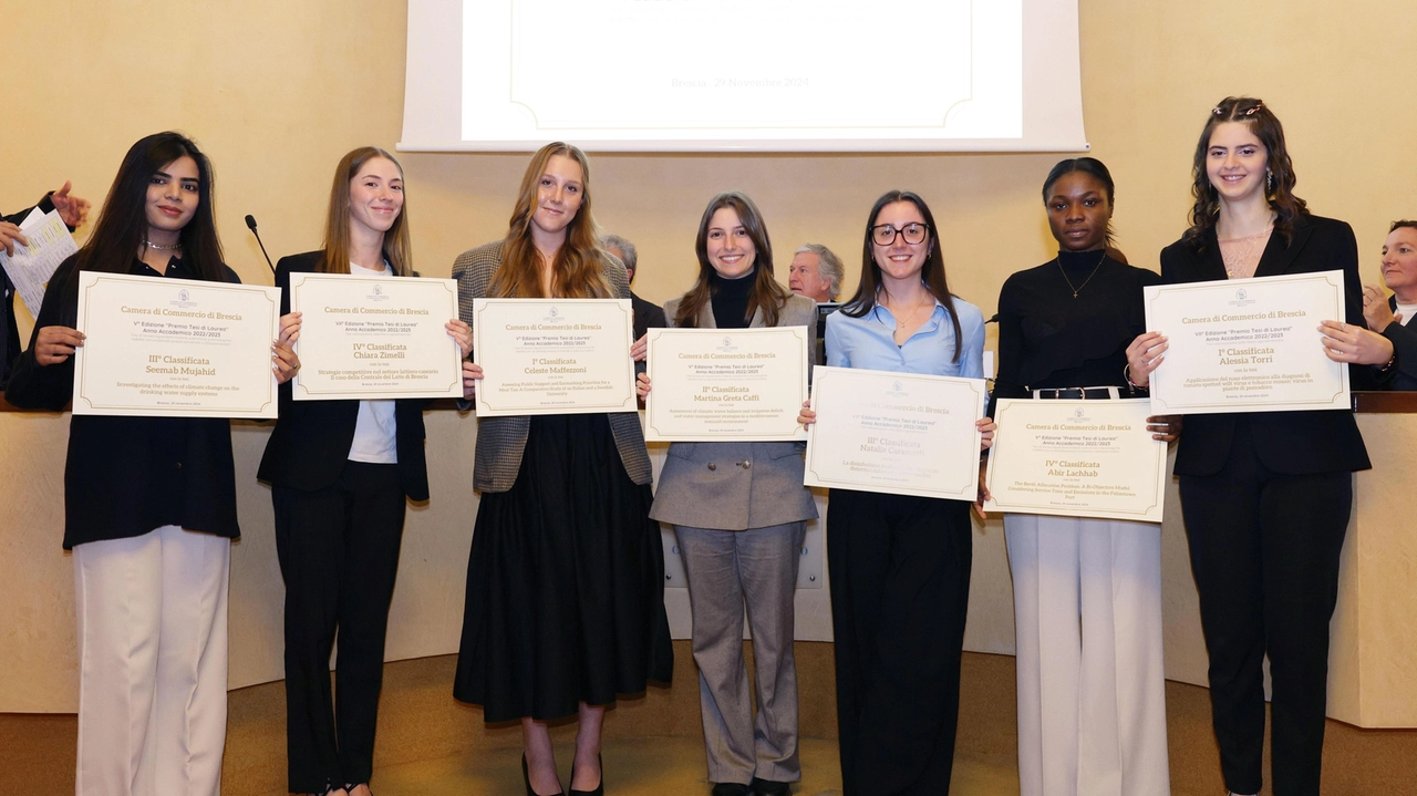 Sono le scienziate del futuro. Premiate otto neo-laureate