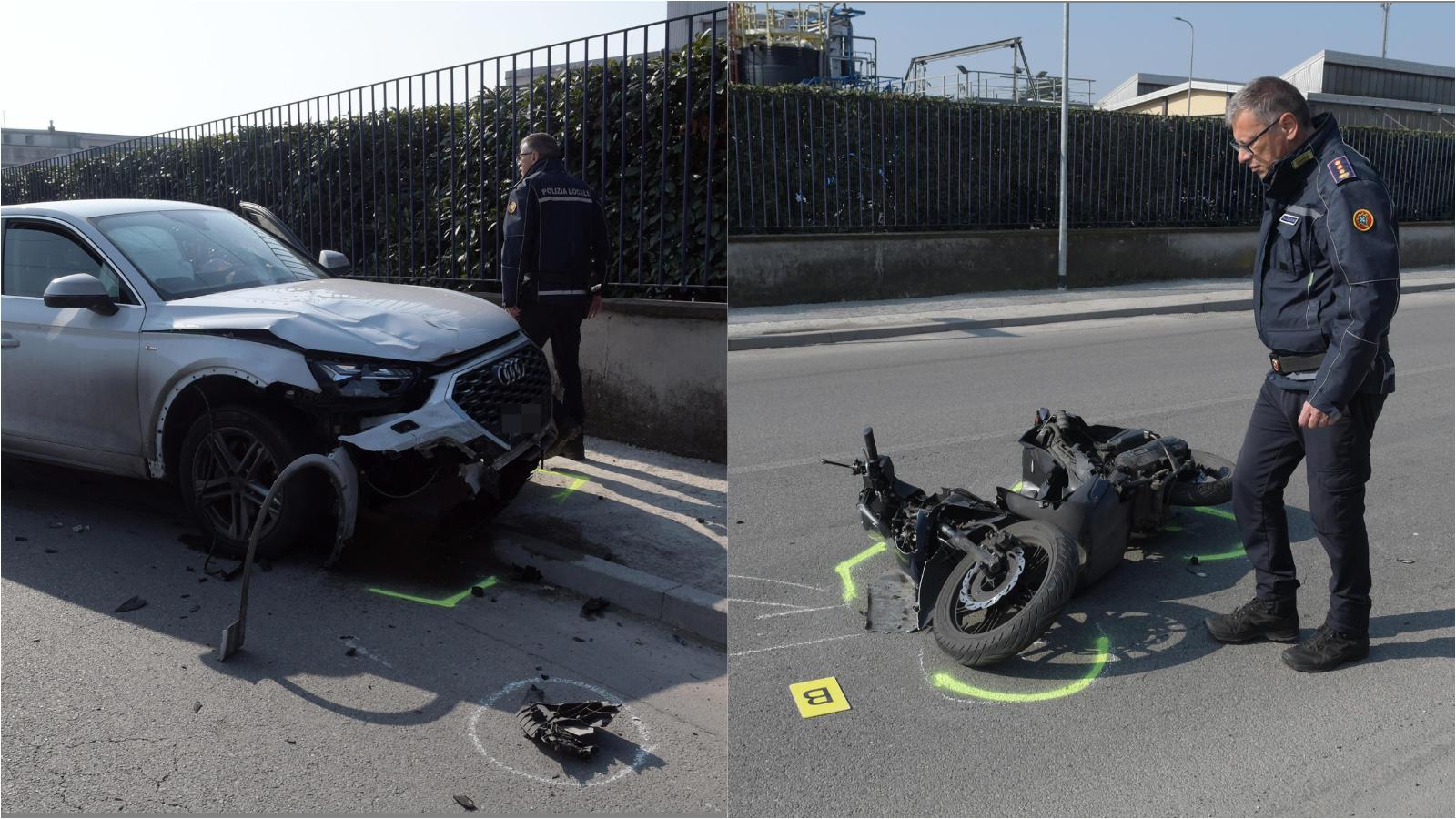 Scontro tra un suv e uno scooter: morto Josè Romulo Colcha, 58 anni