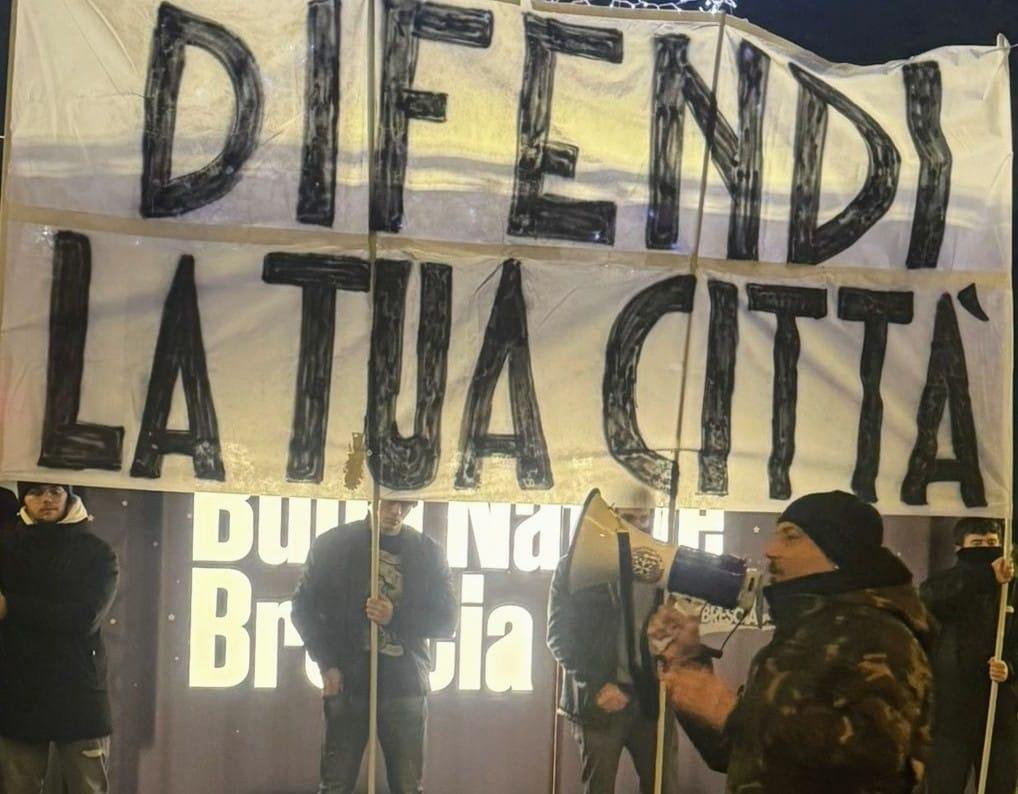 “Difendi Brescia” torna in piazza e l’Anpi chiede di “vietare il presidio”