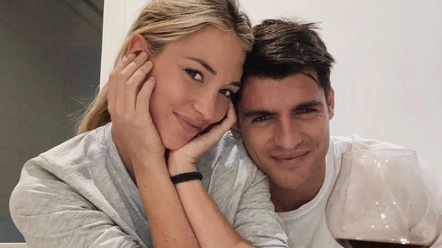 Alice Campello e Alvaro Morata ai tempi della loro relazione