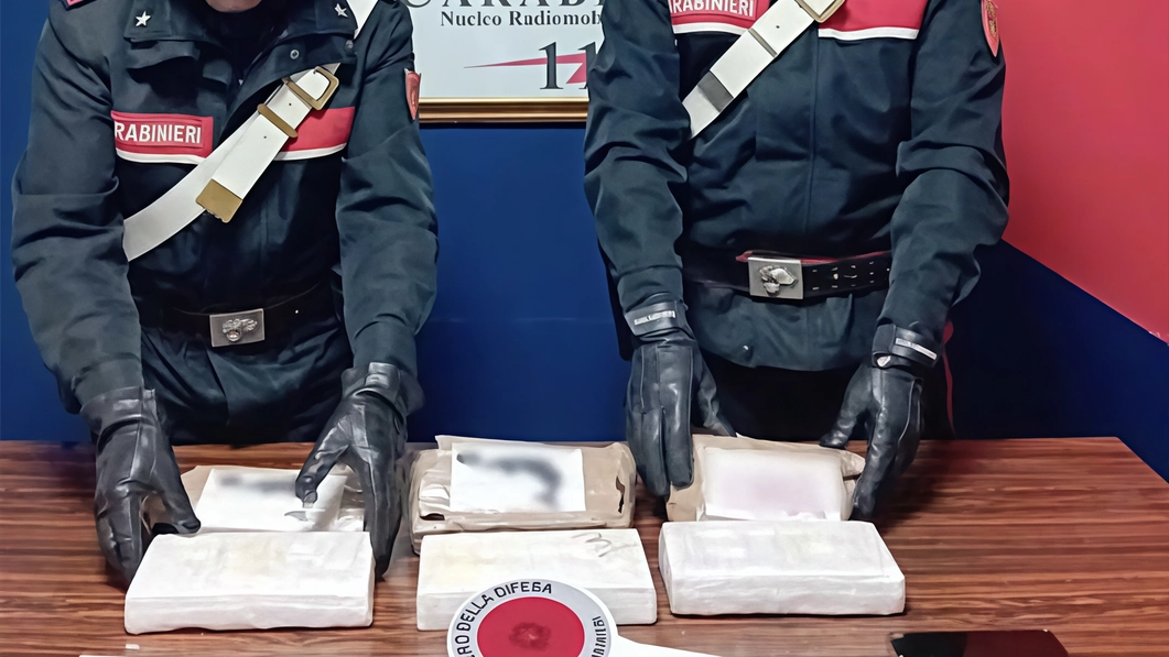 La droga sequestrata dai carabinieri