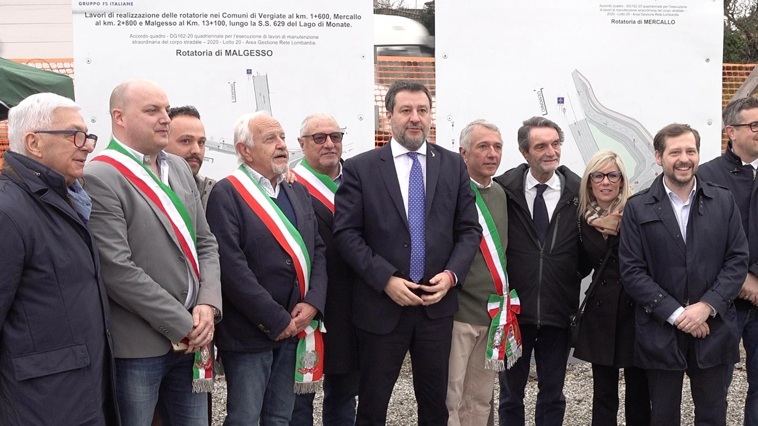 Il ministro Salvini: "Rotonda pronta entro maggio"