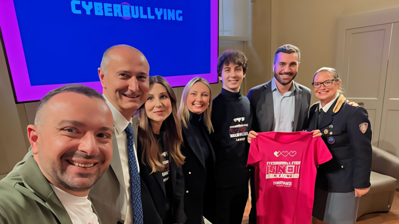 La presentazione di “Cyberbullying is not a game“, promosso da Intred e polizia di Stato con il patrocinio della Regione e del Comune di Brescia