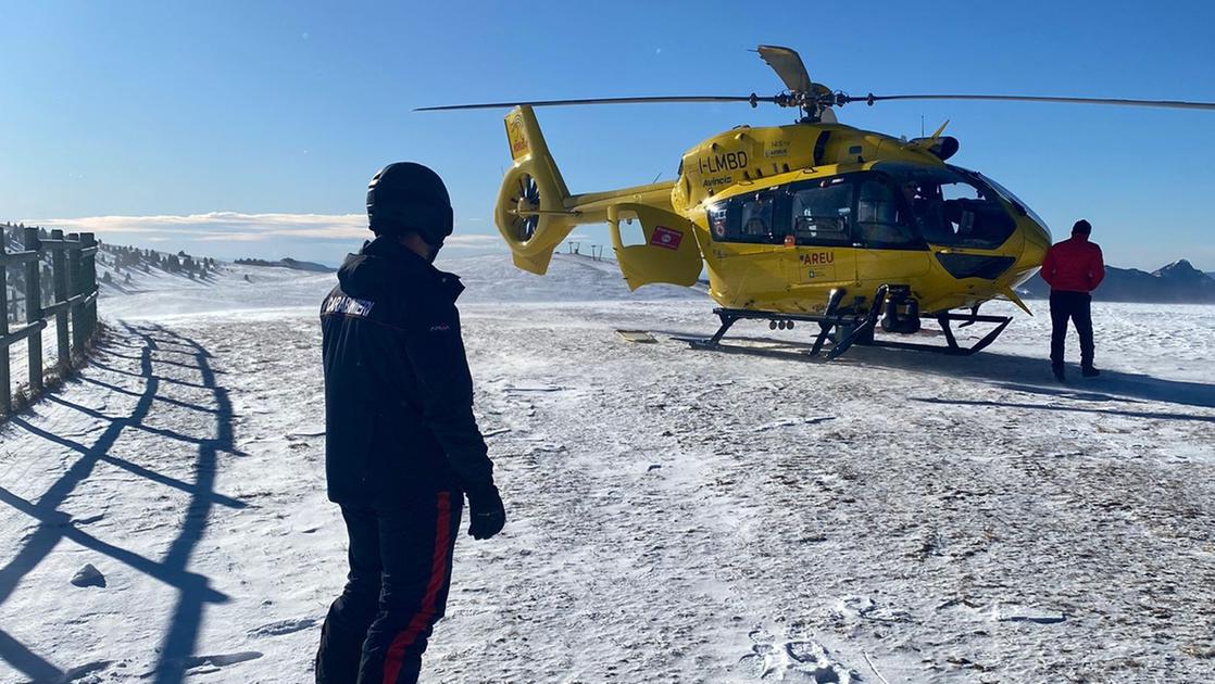 Incidente sulle piste del Monte Pora: studentessa di 14 anni cade e si ferisce, soccorsa da un carabiniere