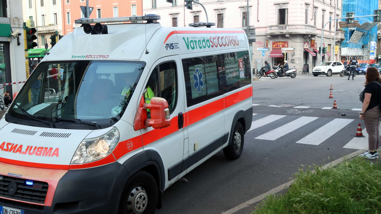 Intervenute un’ambulanza e un’automedica per soccorrere il piccolo