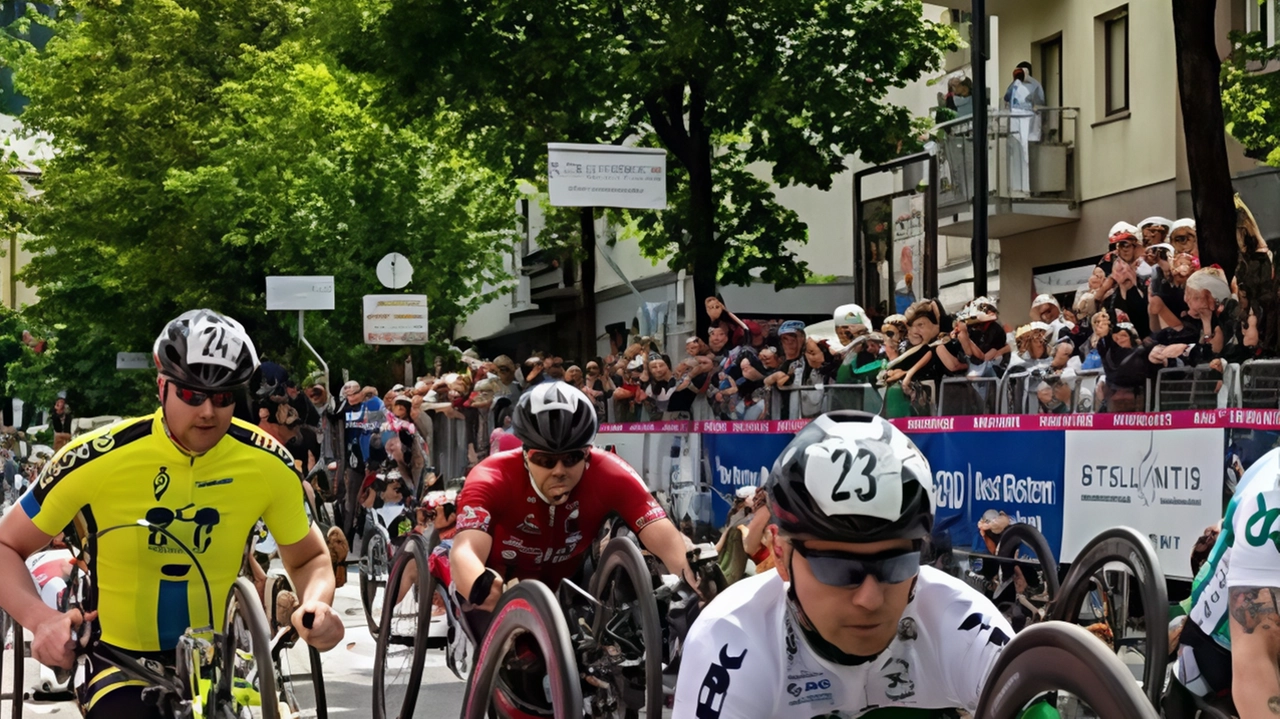 Giro d’Italia Hanbike. tappa a Pioltello