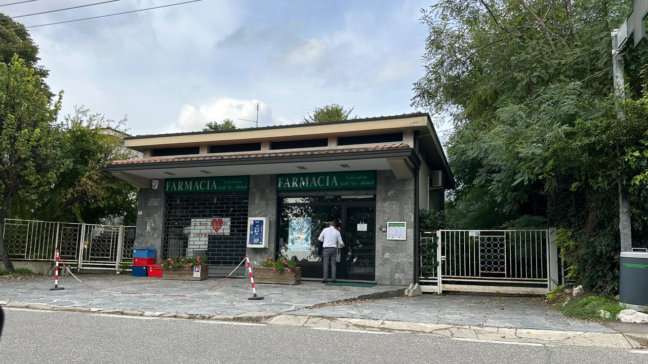 La farmacia presa di mira