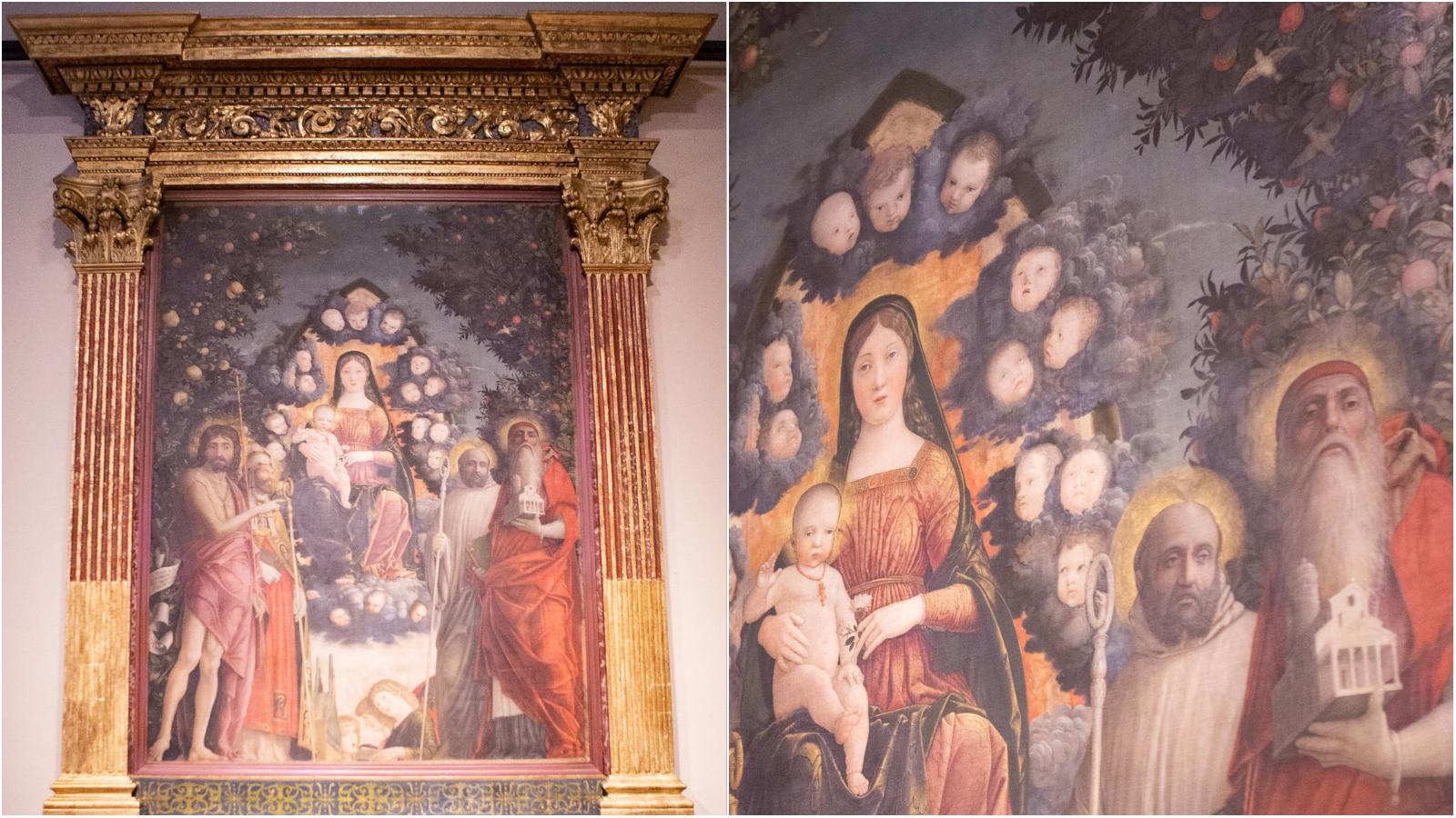 La Pala Trivulzio del Mantegna ritrova la sua cornice storica: opera esposta al Castello Sforzesco