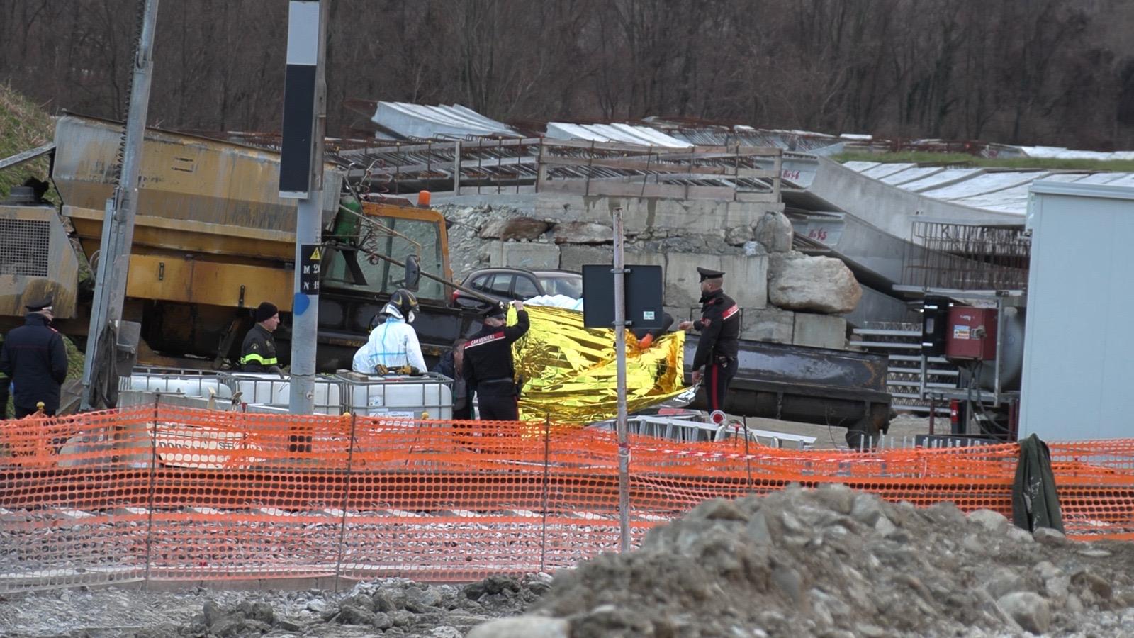 Morte di Salvatore Briamonte, croce sul cantiere olimpico. Il sindacato: “Questa strage deve finire”