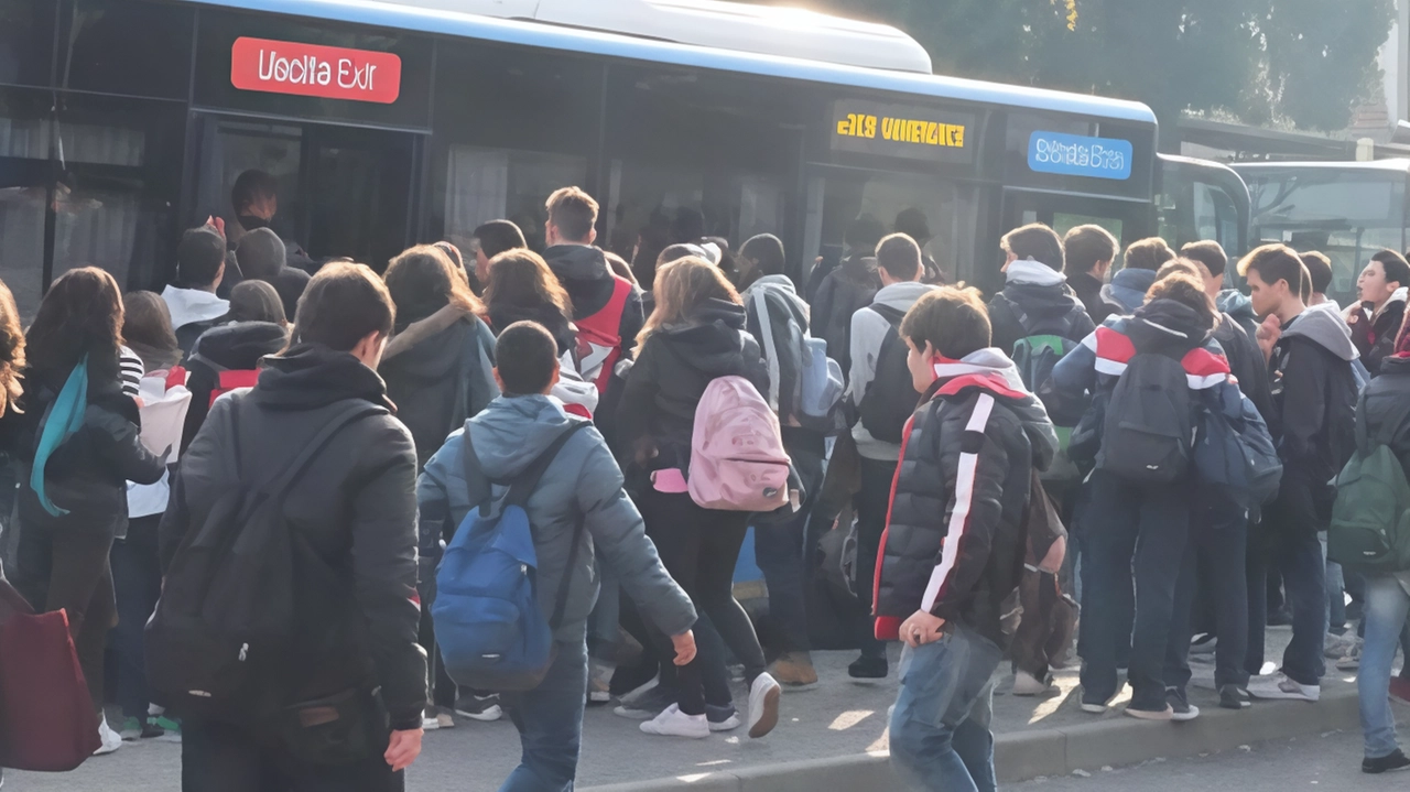 Due corse della circolare sinistra a Vimercate anticipano di 5 minuti per permettere agli studenti delle medie Saltini a Oreno...