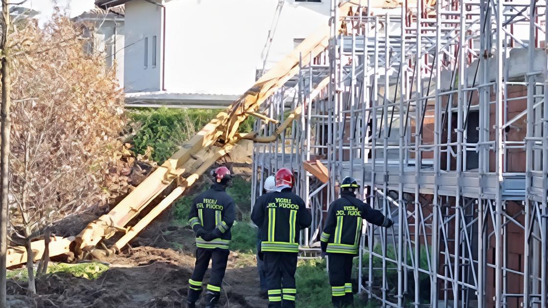 Sotto sequestro il cantiere dell’incidente fatale con la betoniera