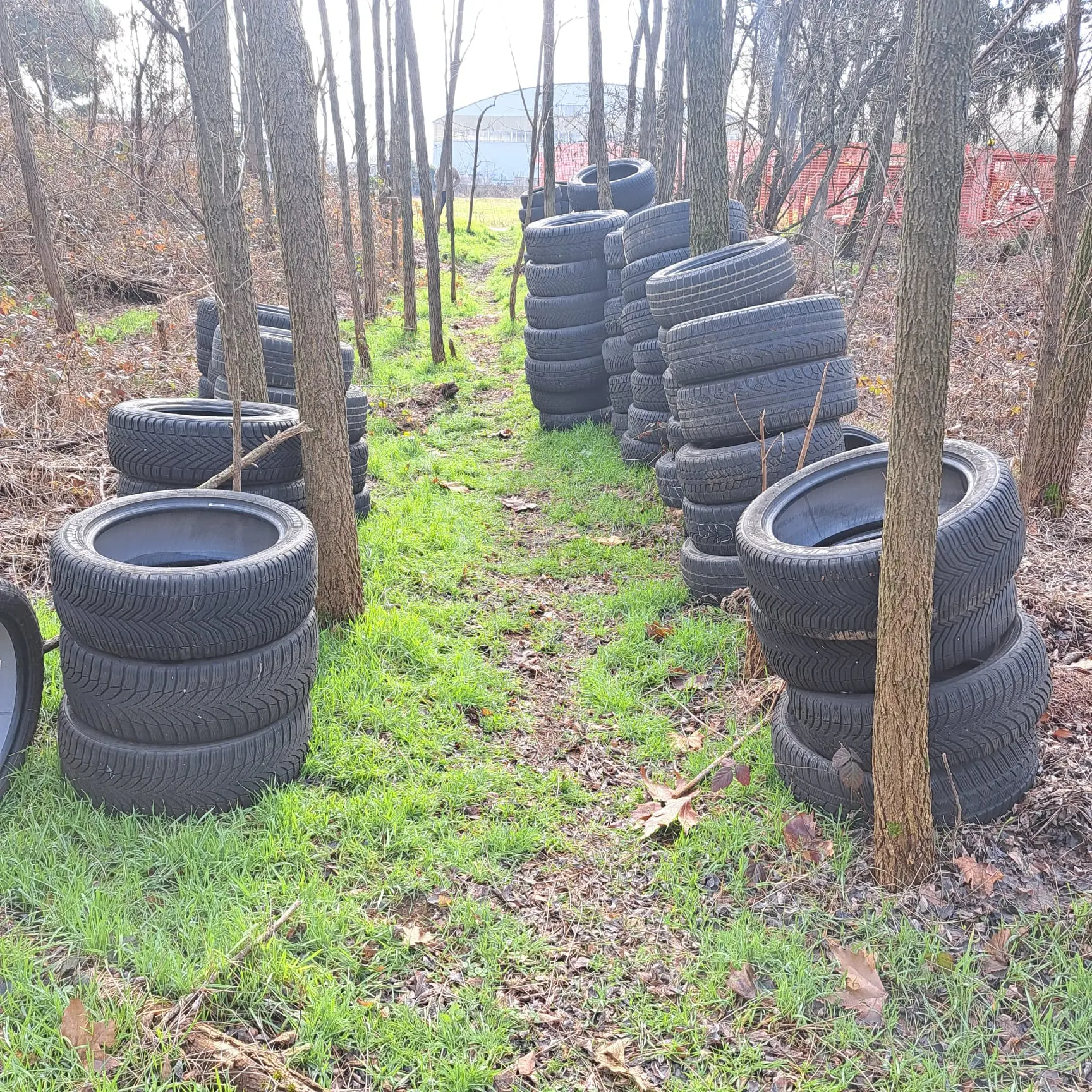 Monza, un deposito di pneumatici fra le boscaglie del quartiere Cederna: lo gestiva un trentenne pregiudicato