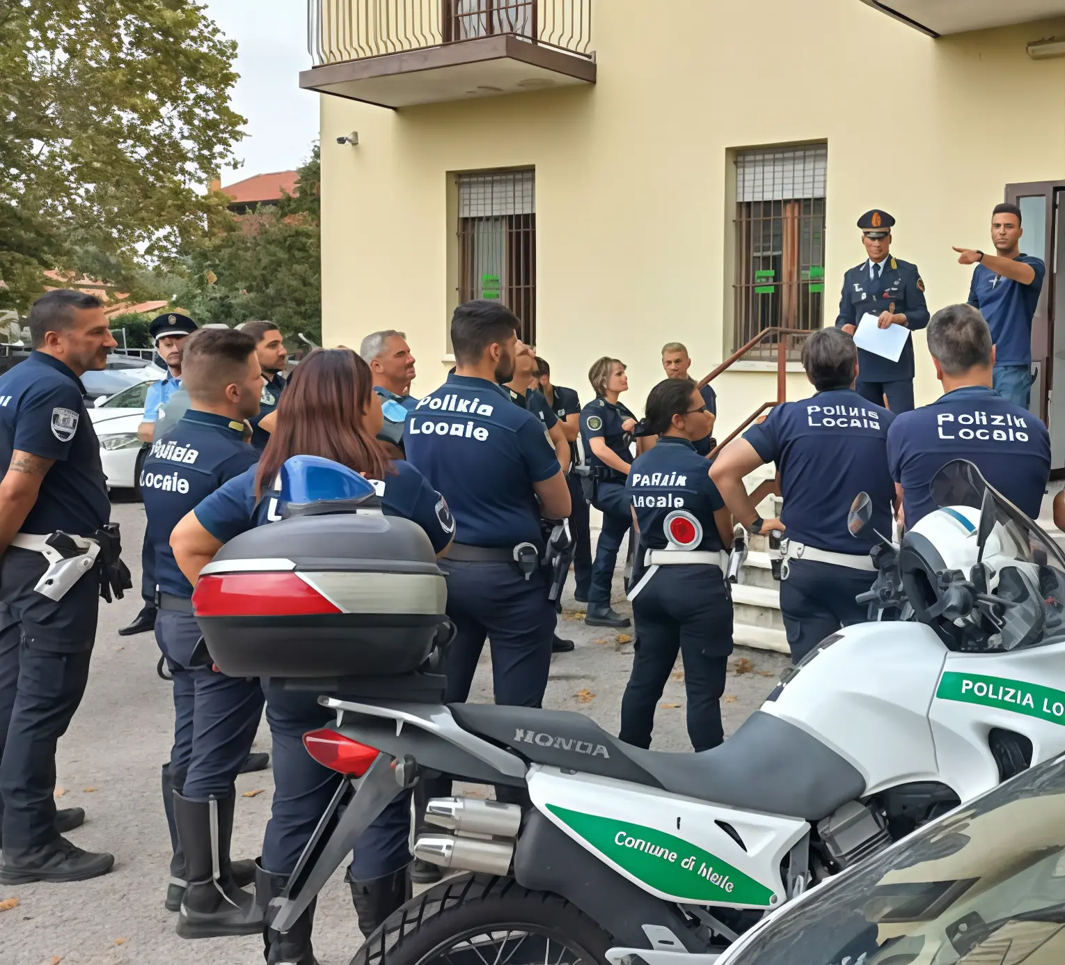 I vigili anti spaccio