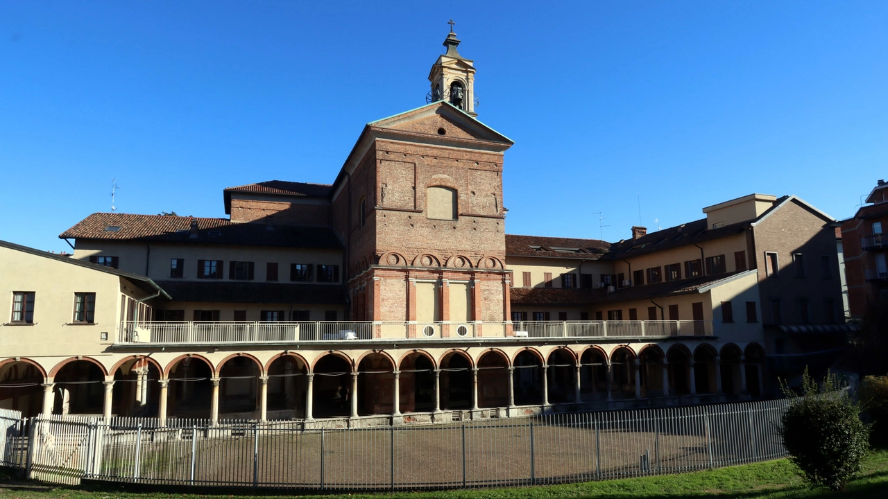 Uno scorcio di Santa Maria alla Fontana e del suo parco (Foto Salmoirago)