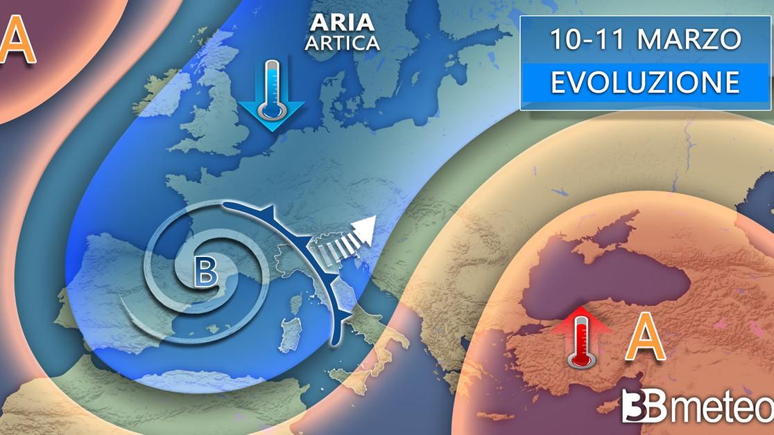 Previsioni meteo Milano e Lombardia, anticipo di primavera ai titoli di coda. Torna l’inverno: pioggia e neve, ecco quando e dove