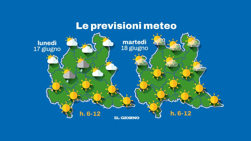 Quando arriva il caldo in Lombardia? Stop ad acquazzoni e grandine nell’ultima settimana di primavera
