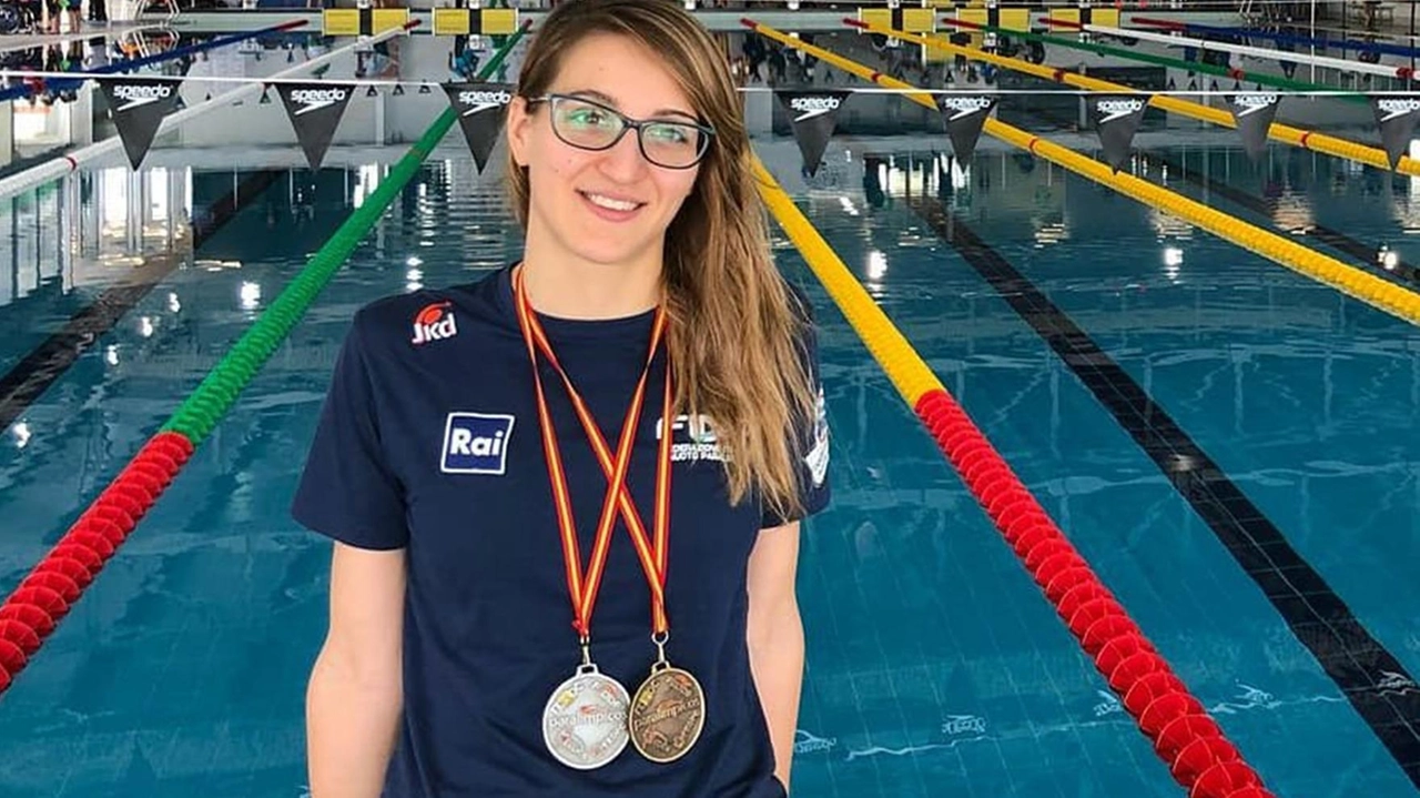 Alessia Berra è nata a Monza ha 30 anni e nuota per la Polha Varese come Arianna Talamona