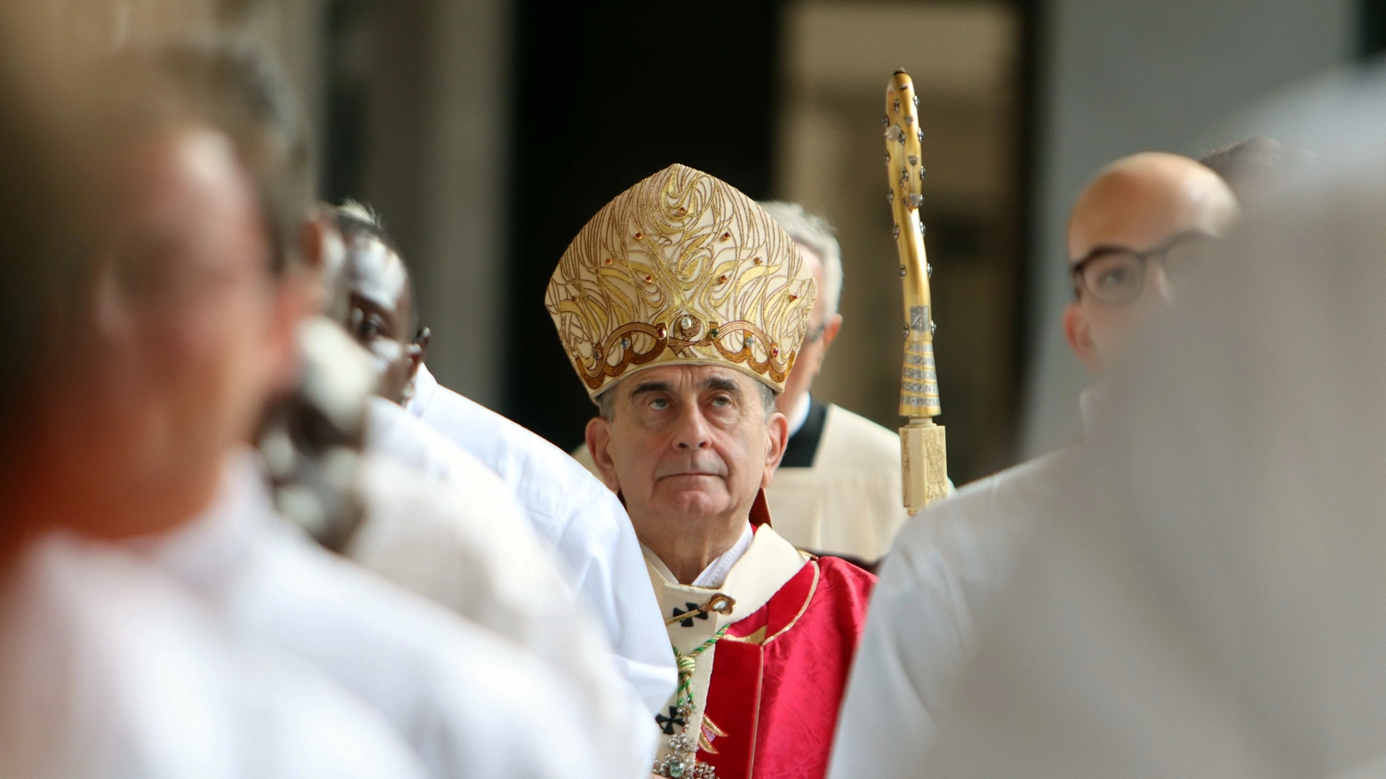 L'arcivescovo, monsignor Mario Delpini