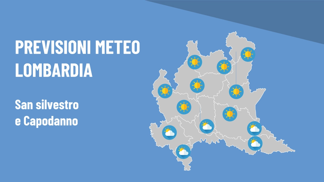 Le previsioni meteo in Lombardia