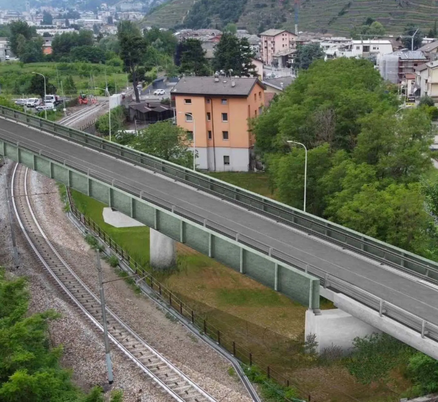 Tangenziale Sud di Sondrio: ok ai lavori. Il cavalcavia del Trippi si farà